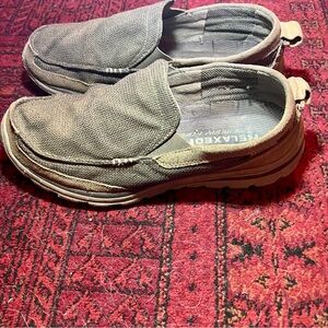 Skechers Relaxed Fit Memory Foam Loafers - Brown